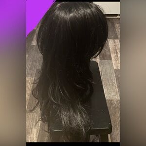 Elegant Deep Brown Hair Wig